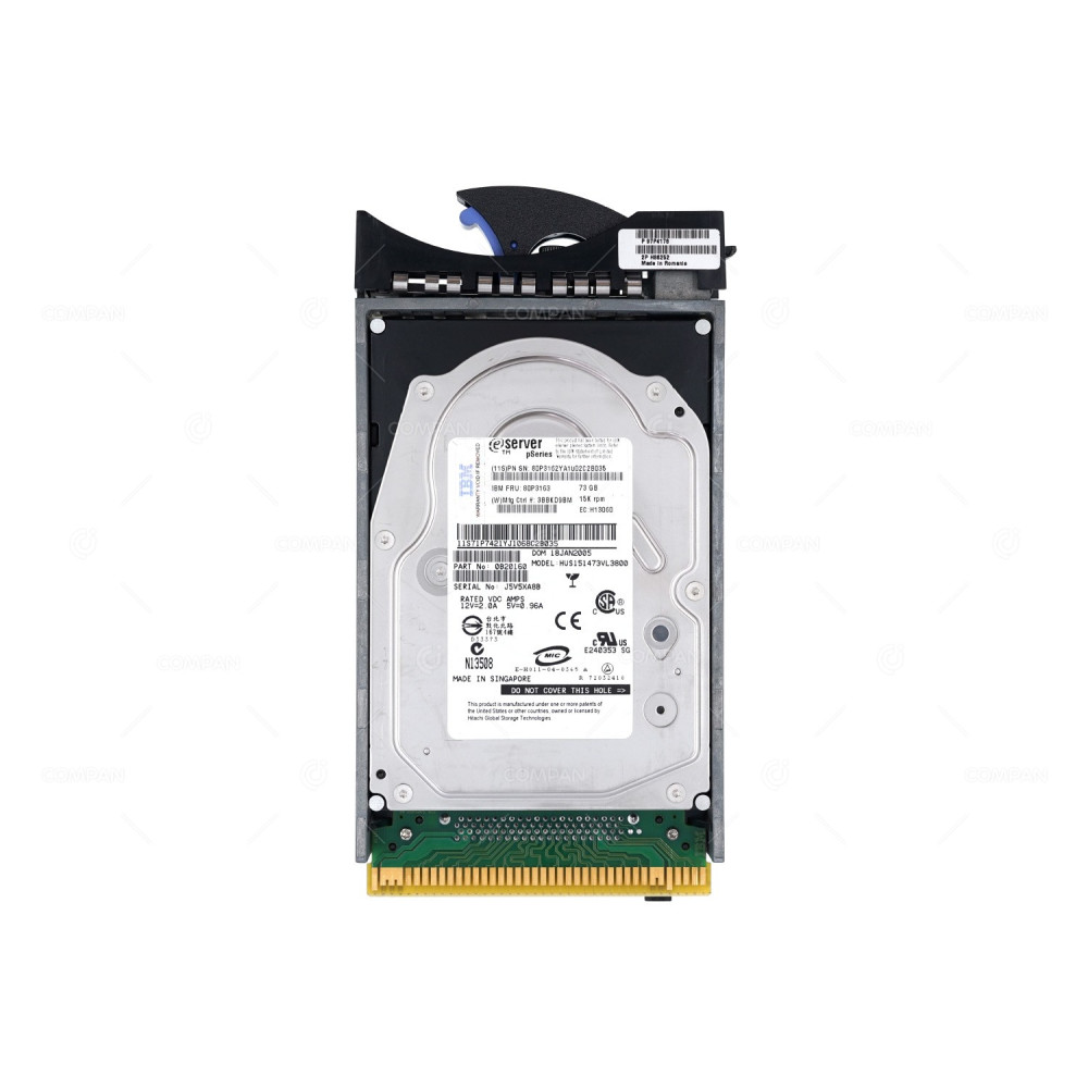 80P3163 IBM HDD 73GB 15K SCSI U320 3.5" LFF